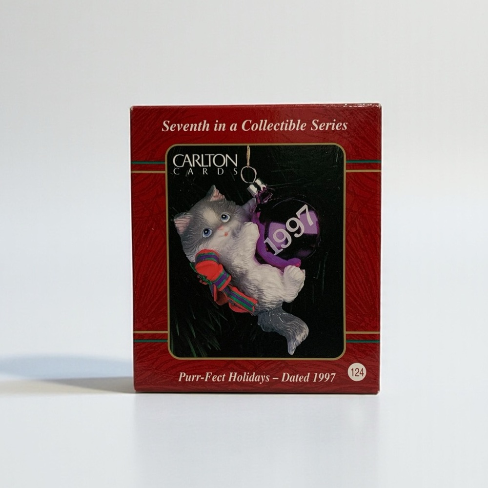 “Pure-Fect Holidays” #124 Carlton Heirloom Ornament Collection - 1997